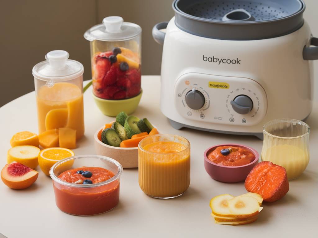 Le babycook : l’appareil incontournable pour préparer des repas sains à votre bébé